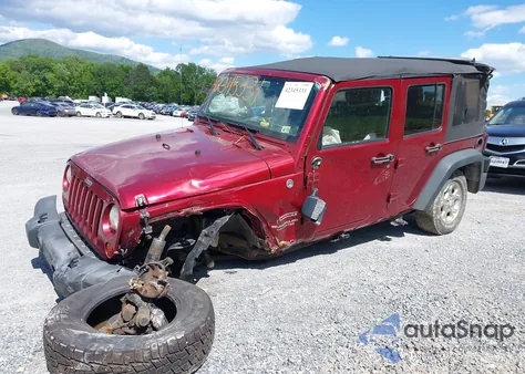2013 Jeep Wrangler Unlimited Sport from USA, damaged, VIN 1C4HJWDG1DL584083